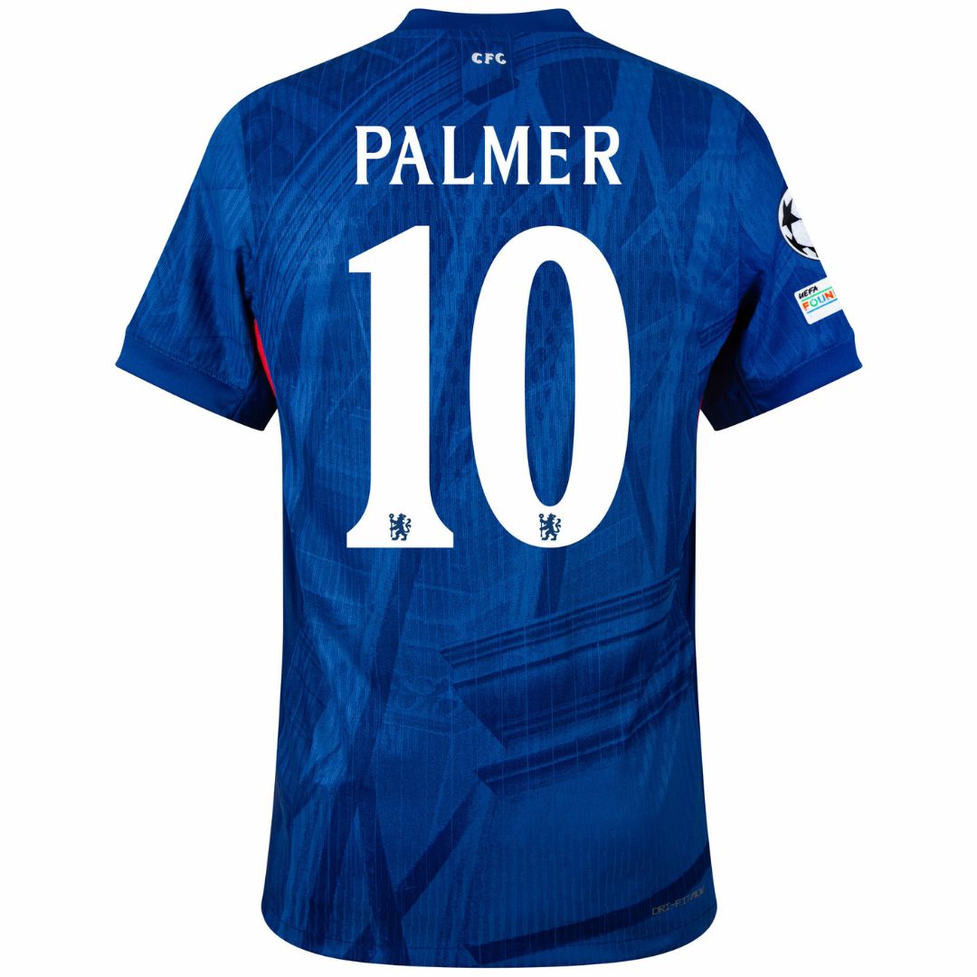 Chelsea home 25/26 Patch World Champion + Champions League #10 Palmer