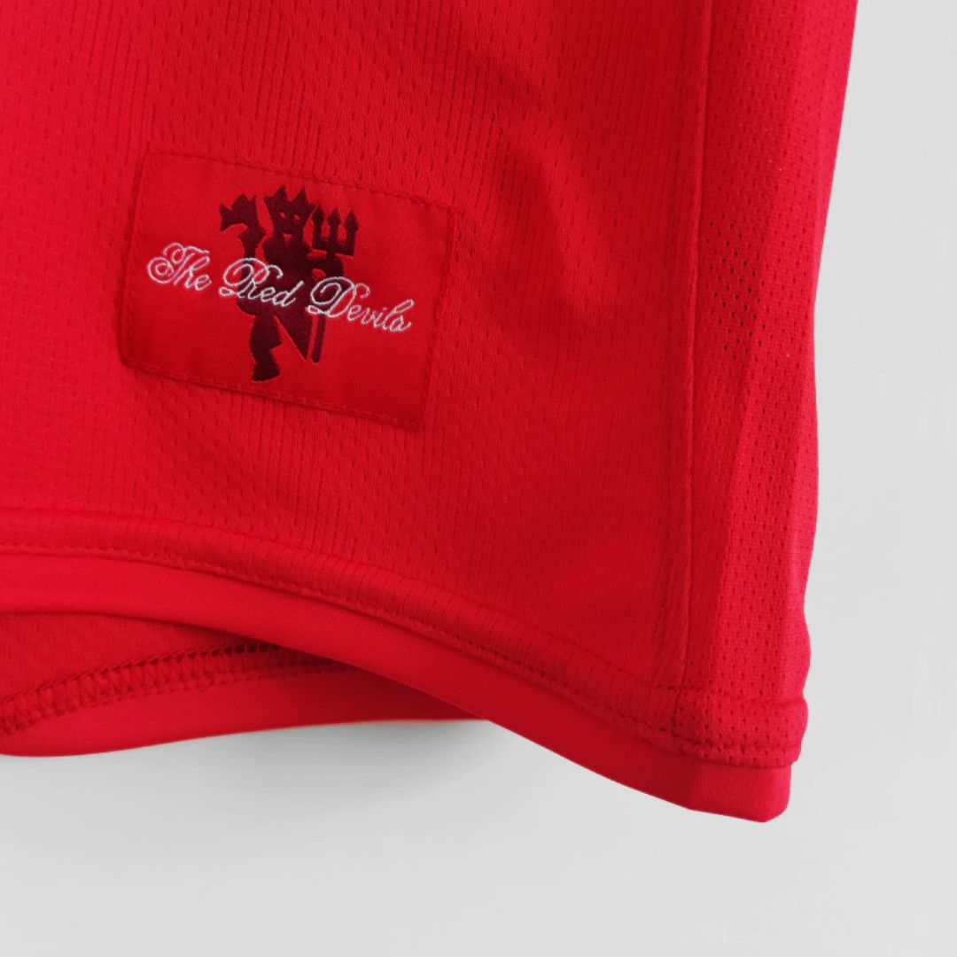 RONALDO #7 Manchester United Retro Jersey Home 2007/08 - Long Sleeve