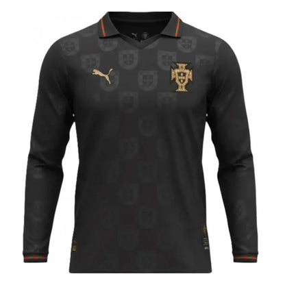 Portugal Pantera Negra Special Edition 2025 Fan Jersey - Long Sleeve