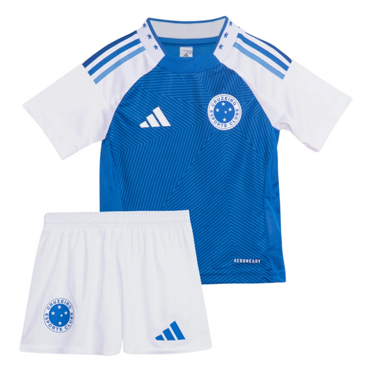 Cruzeiro home 25/26 children's set 