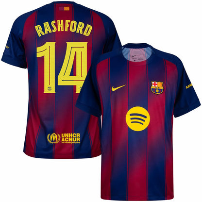 Barcelona home 25/26 #14 Rashford