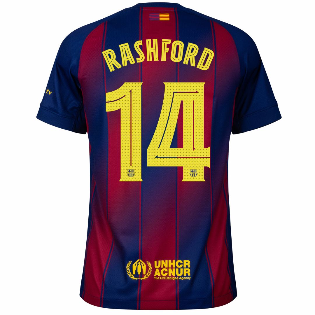 Barcelona home 25/26 #14 Rashford