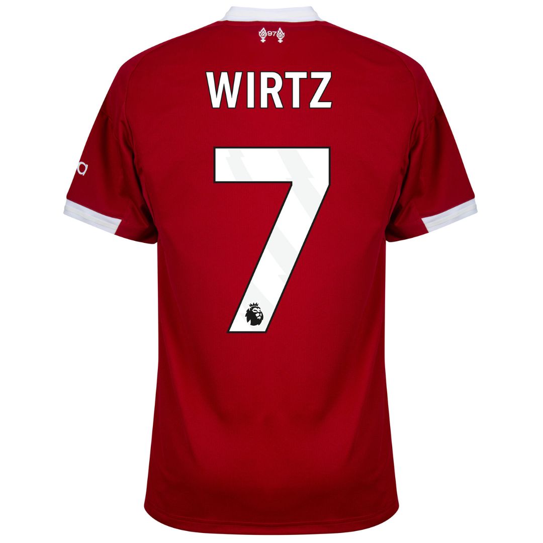 Liverpool home 25/26 #7 Wirtz