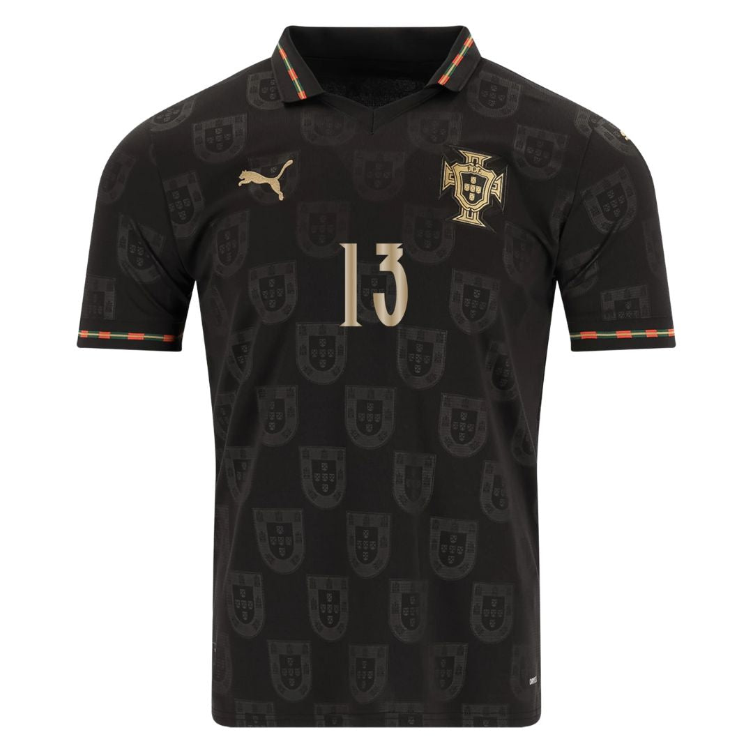 Portugal Fan Jersey Black Panther 2025/26 #13 Eusebio