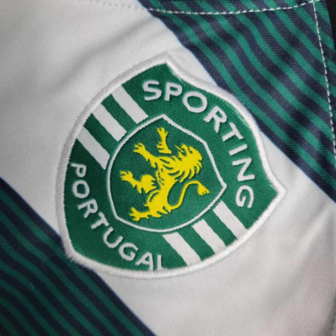 Sporting home 02/03 Retro Manga Longa