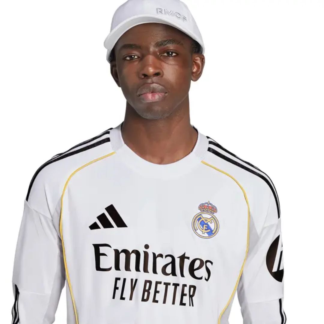 Real Madrid home 25/26 Manga Longa