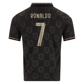 Portugal Fan Jersey Black Panther 2025/26 - #7 Ronaldo, #13 Eusebio, #8 B. Fernandes