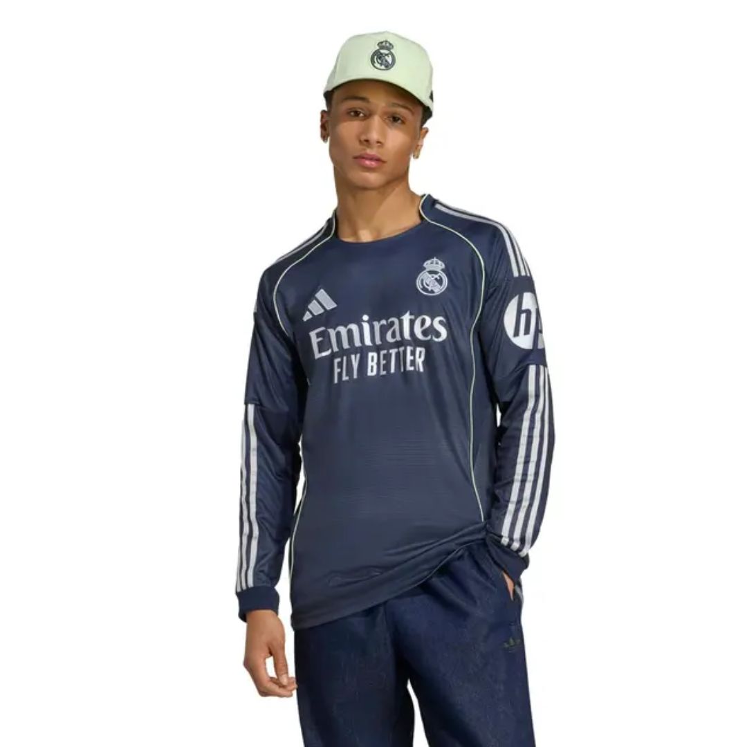 Real Madrid away 25/26 manga longa