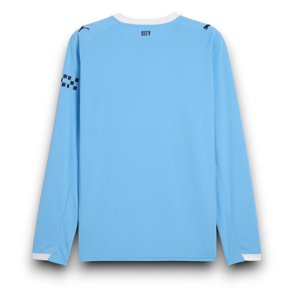 Manchester City Home Jersey 2025/26 Long Sleeve