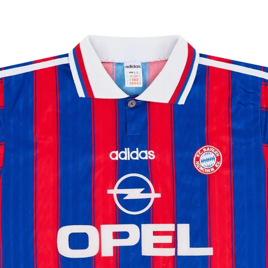 Matthäus #10 Bayern Munich Home Retro Jersey 1995/97