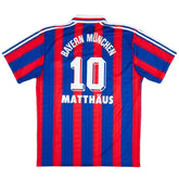 Matthäus #10 Bayern Munich Home Retro Jersey 1995/97