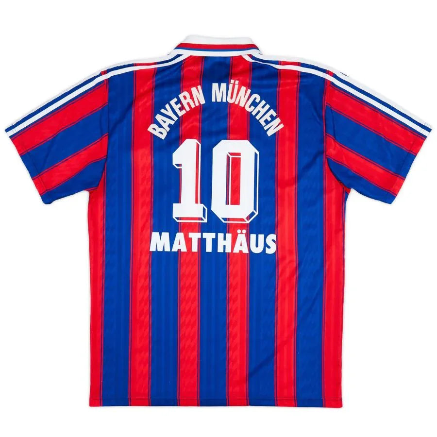 Matthäus #10 Bayern Munich Home Retro Jersey 1995/97