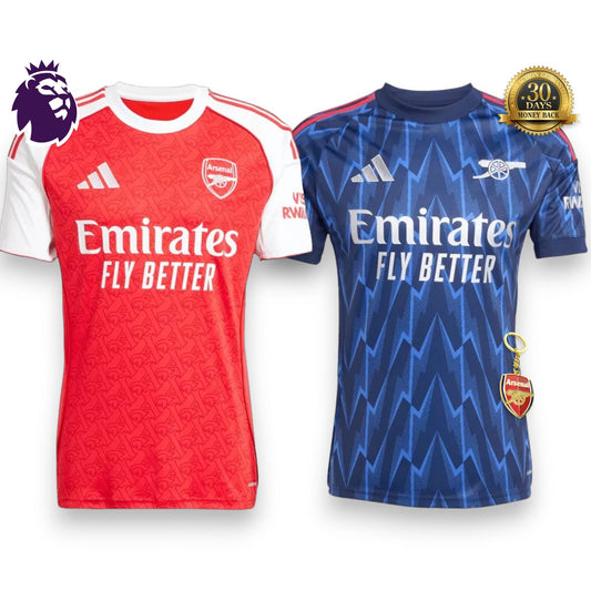 Combo Arsenal Home + Away Jerseys 2025/2026