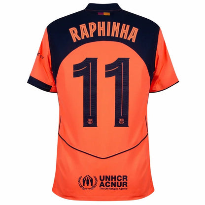 Barcelona Third Raphinha 11  Fan Jersey 2025/26
