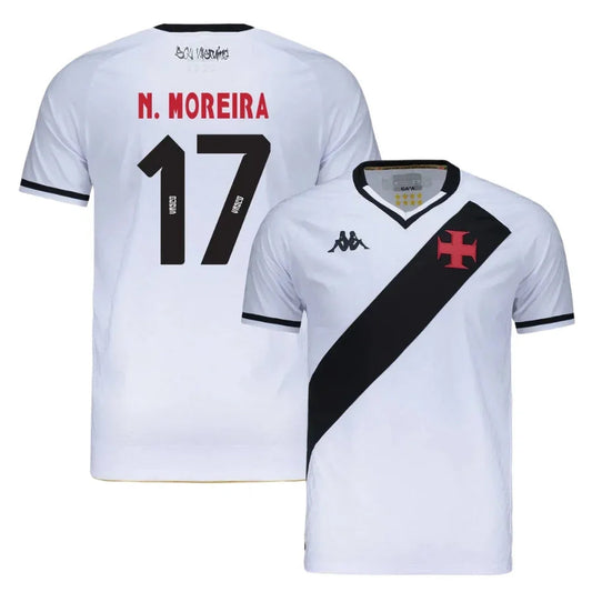 Vasco da Gama N.Moreira 17 Away Fan Jersey 2025/26