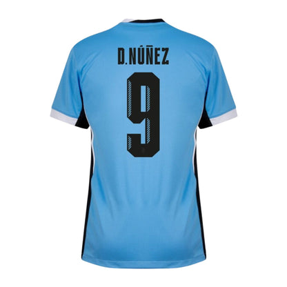 Uruguay D. Núñez 9 Home Fan Jersey 2025/26