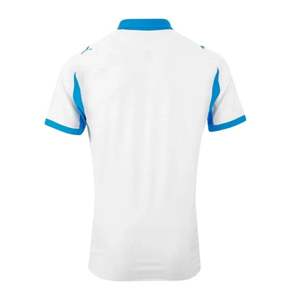 Olympique Marseille Home Fan Jersey 2025/26 Patches UCL + 10th Anniversary UEFA.