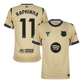 Barcelona Raphinha 11 Away Fan Jersey 2025/26