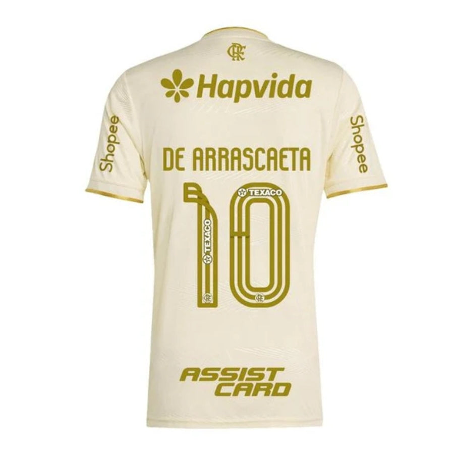 Flamengo Third Fan Jersey 2025/26 Patch and Sponsorships Official Printing