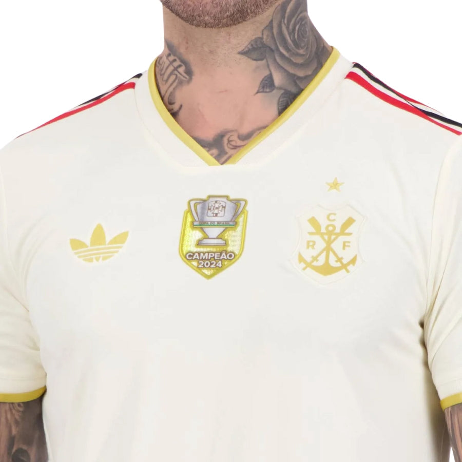 Flamengo Third Fan Jersey 2025/26 Patch Campeão Copa do Brasil 2024