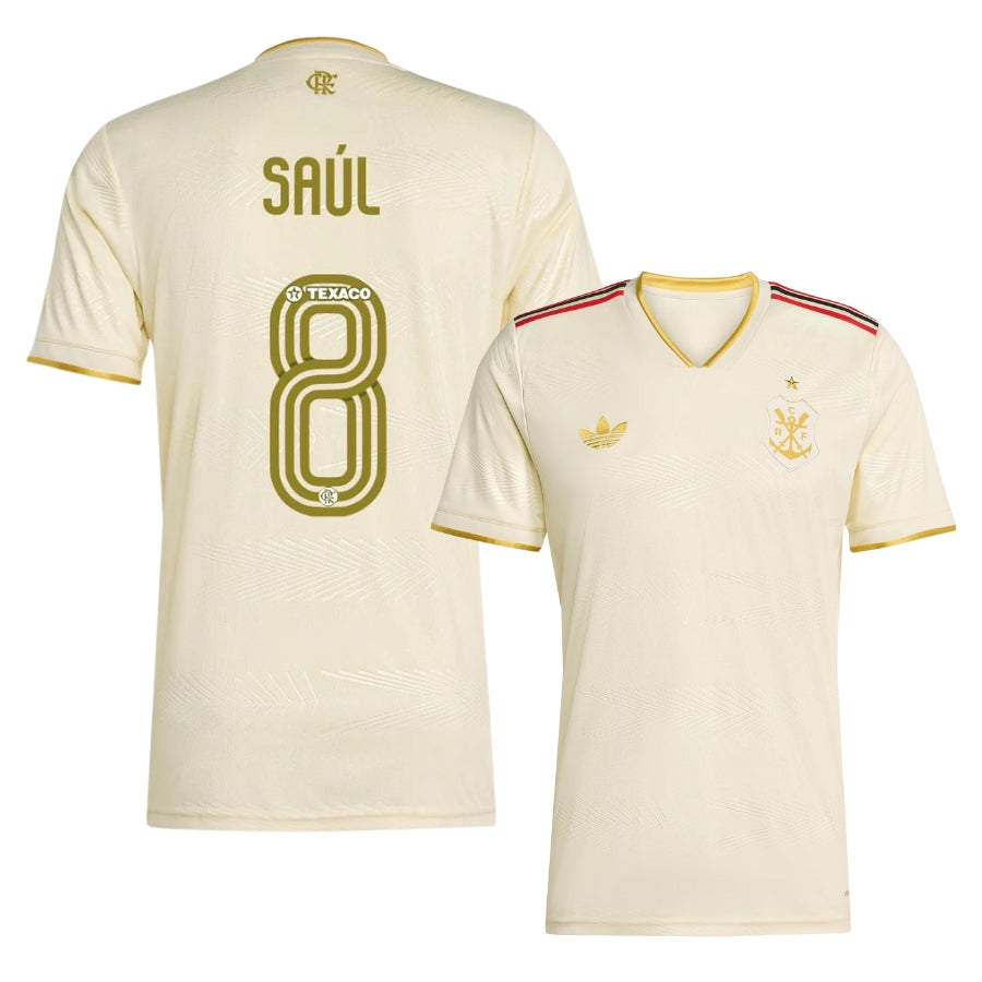 Flamengo Third Saul 8 Fan Jersey 2025/26 Official Printing