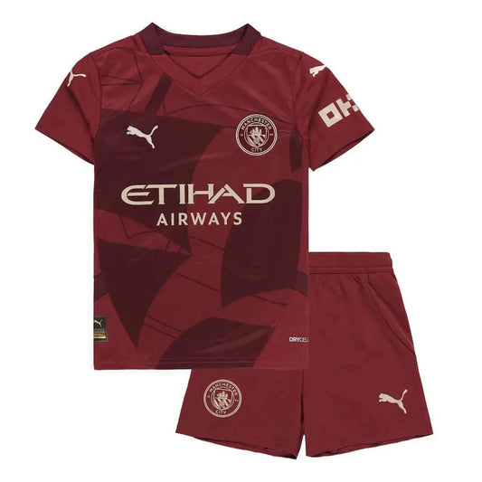 Manchester City Third 24/25 Kids Set 