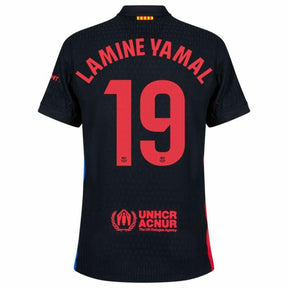 Barcelona Lamine Yamal 19 Away 2024/25 Patches UCL UEFA Foundation (Official Printing)