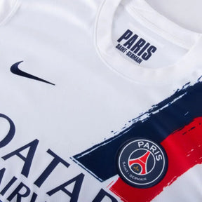 Paris Saint-Germain O.DEMBELE 10 Fan Jersey Away 2024/25 Patches UCL UEFA Foundation (Official Printing)