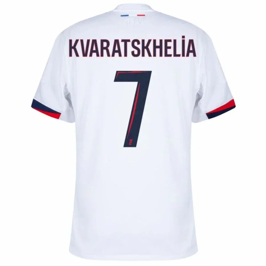 Paris Saint-Germain Fan Jersey Away 2024/25 Patches UCL UEFA Foundation (Official Printing)
