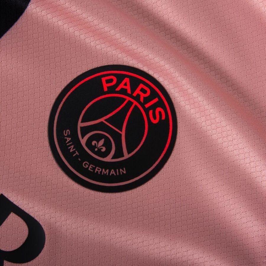 Paris Saint-Germain Kvaratskhelia 7 Fan Jersey Third Jordan 2023/24 Patches UCL UEFA Foundation (Official Printing)