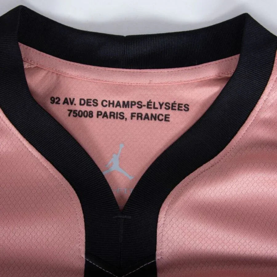 Paris Saint-Germain Barcola 29 Fan Jersey Third Jordan 2023/24 Patches UCL UEFA Foundation (Official Printing)