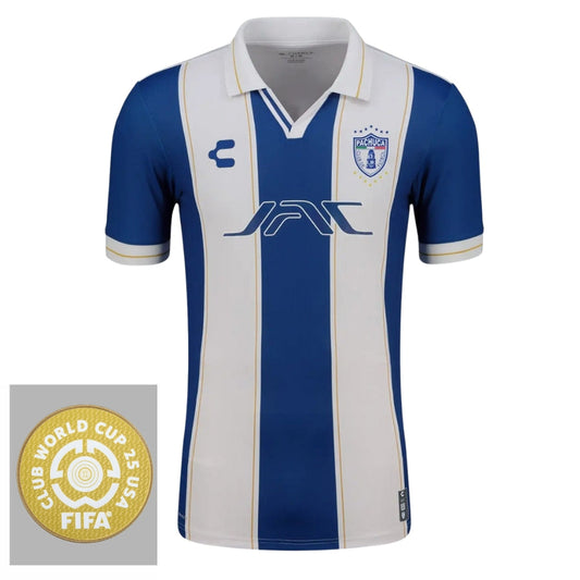 Pachuca Home Fan Jersey 2025/26 Patch Club World Cup