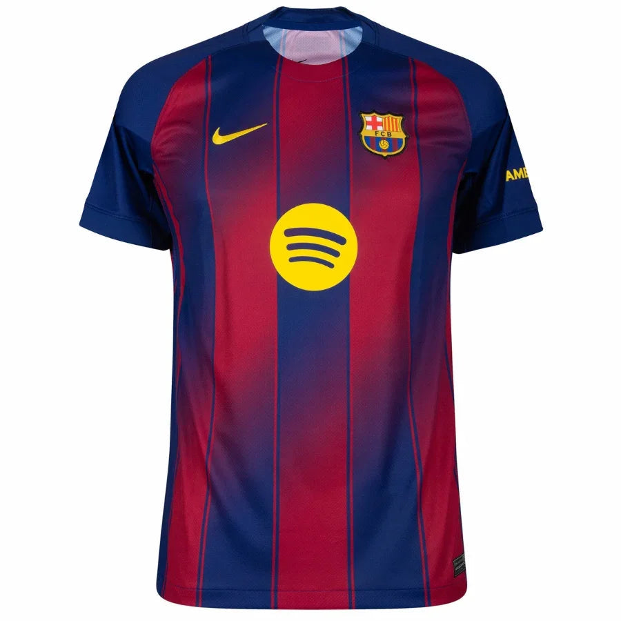 Barcelona Lamine Yamal 10 Home Fan Jersey 2025/26 - La Liga Patch