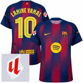 Barcelona Lamine Yamal 10 Home Authentic Player 2025/26 Dri-Fit ADV Match - La Liga Patch