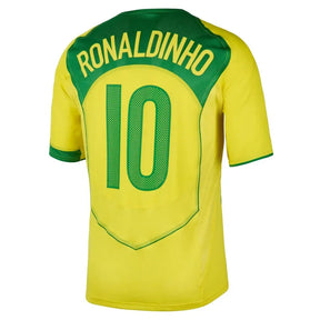 Brazil Retro Home Fan Jersey 2004-2005 (Reissue)