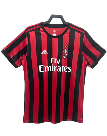 AC Milan 17/18 I Home Jersey - Retro Version