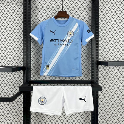 Kids Manchester City Home Kit 2025/26
