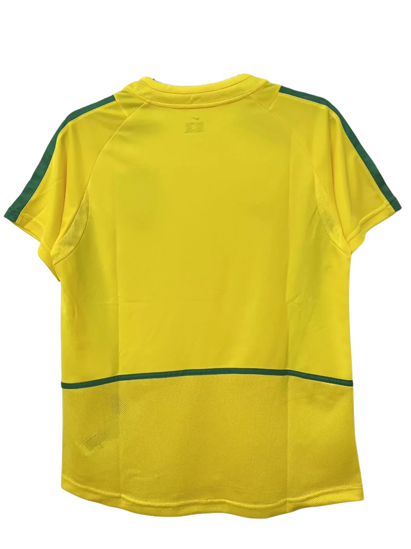Brazil 2002 I Home Jersey - Retro Version