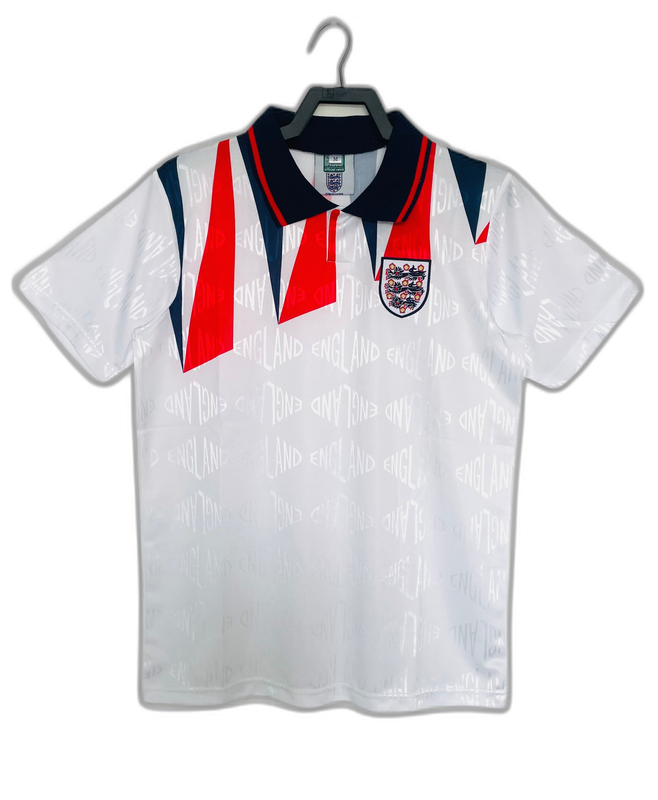 Camisa Home da Inglaterra 1992 I - Versão Retro