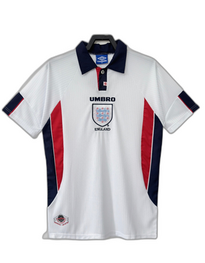 Camisa Home da Inglaterra 1998 I - Versão Retro