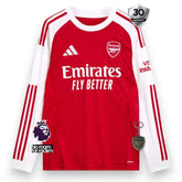 Arsenal Home Jersey 2025/26 Long Sleeve
