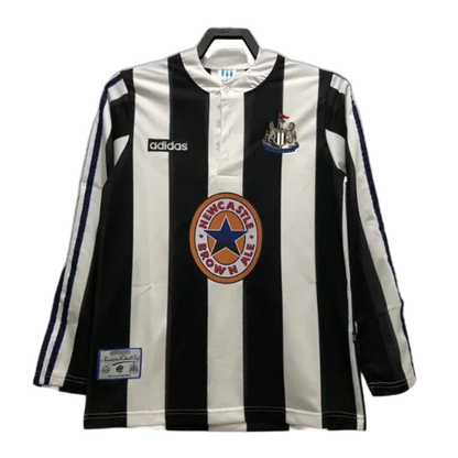 Newcastle United 95/97 I Home Jersey - Long Sleeve Retro Version