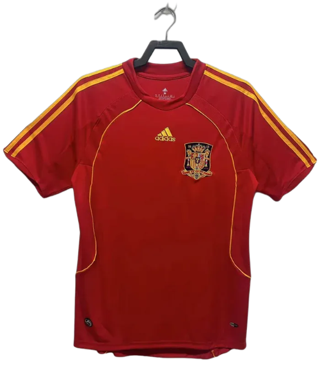 Camisa Espanha 2008 I Home - Versão Retro